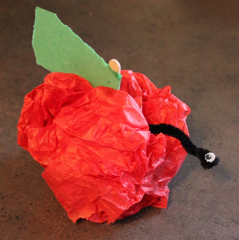 Apple Snake Craft